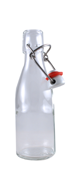Bügelflasche 200 ml mit Bügelverschluss
