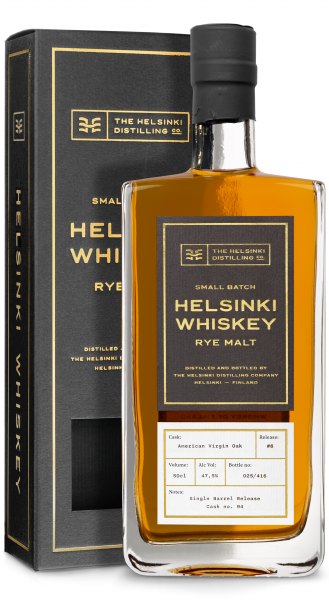 Helsinki Rye Malt Whiskey #6 Single Barrel Release Cask No. 94 American Virgin Oak Cask