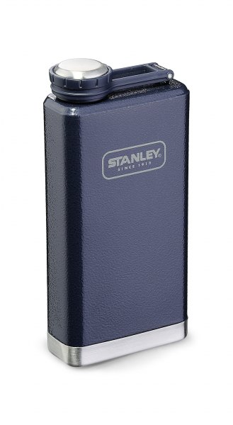 Taschenflasche Stanley Big Steel Flask dunkelblau 236 ml