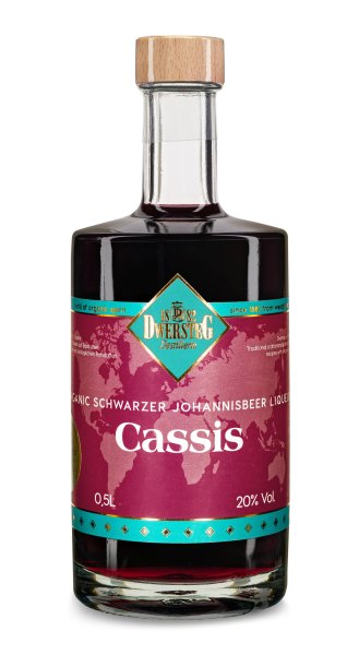 Dwersteg Cassis Schwarzer Johannisbeer-Liqueur (Bio)