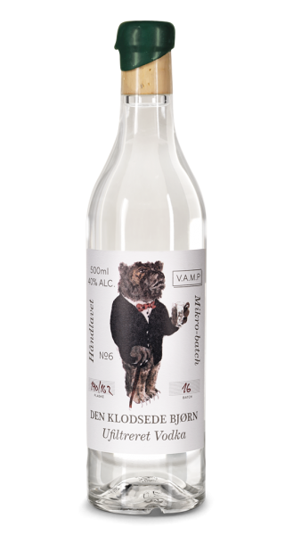 Den Klodsede Bjorn Ufiltreret Vodka
