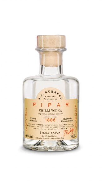 J. J. Kurberg Pipar Chili Flavored Vodka (Bio)