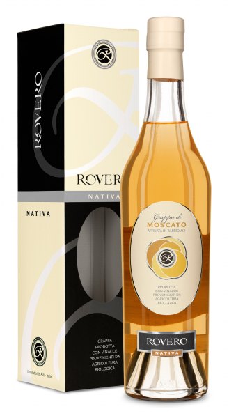 Rovero Grappa di Moscato Affinata (Bio)