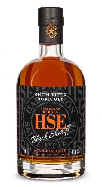 HSE Saint-Etienne Rhum Agricole Vieux Black Sheriff American Barrel