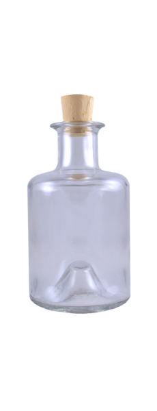 Apothekerflasche 200 ml mit Spitzkorken