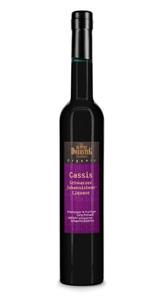 Dwersteg Cassis Schwarzer Johannisbeer-Liqueur (Bio)