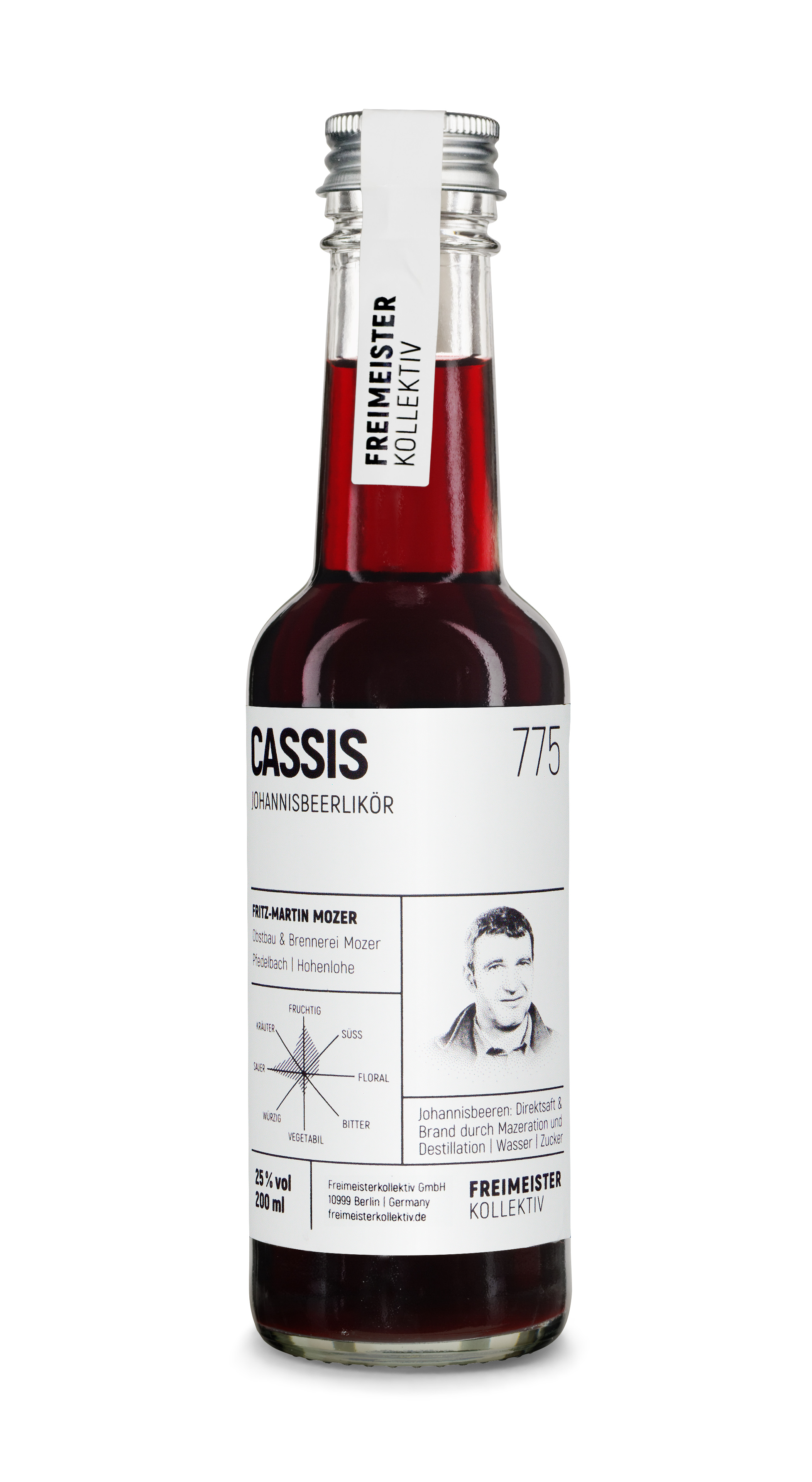 Freimeisterkollektiv Cassis Johannisbeerlikör 0,2 l für 10,90 € kaufen ...