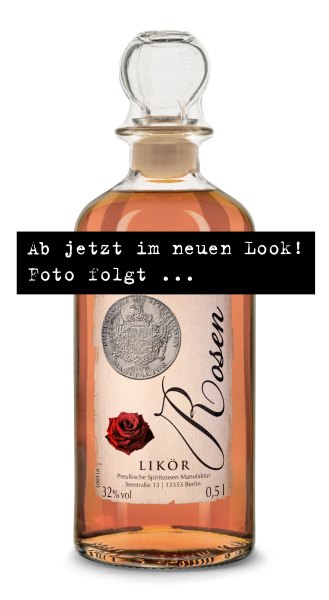 Rosen-Likör Preußische Spirituosen Manufaktur