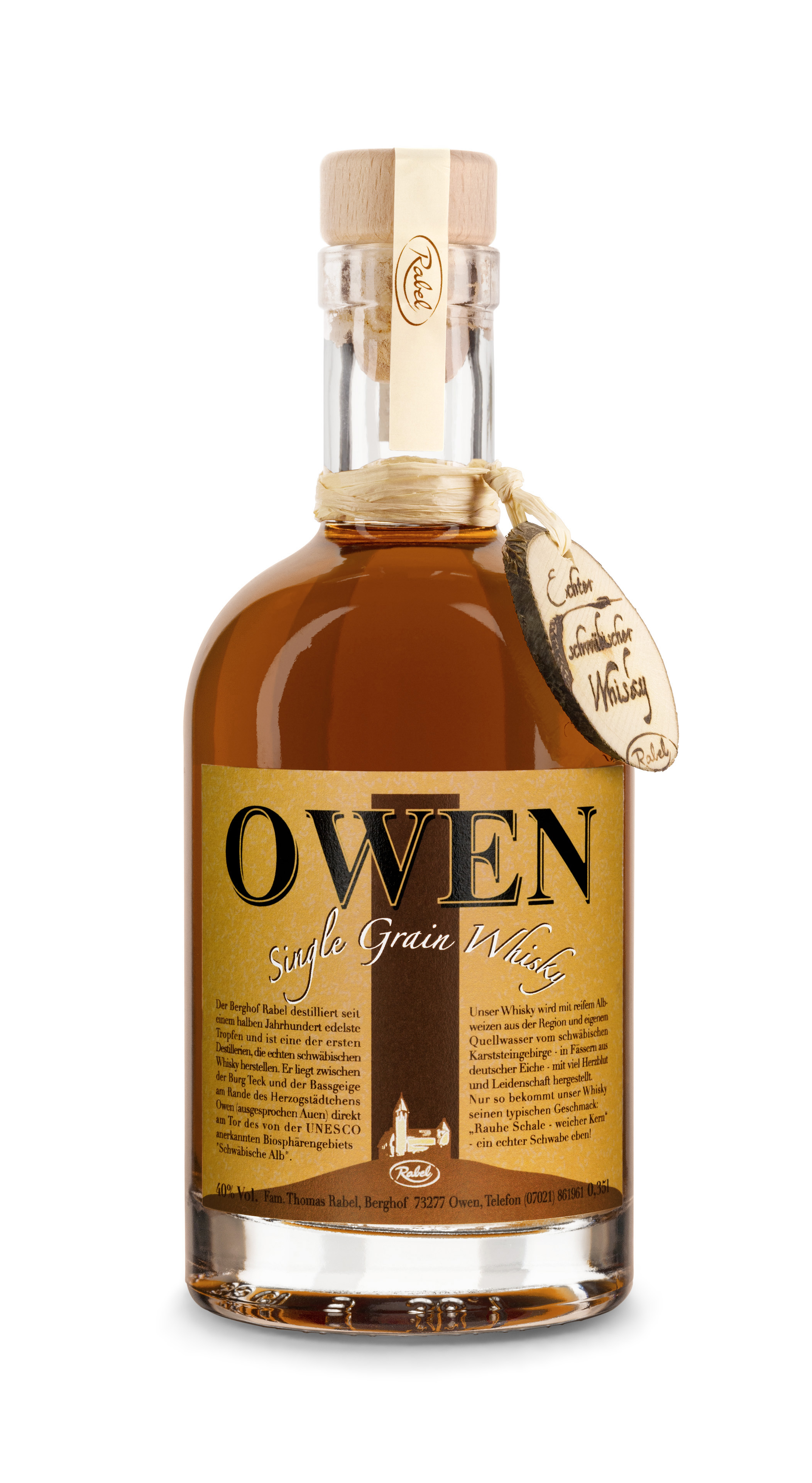 Owen single grain whiskey