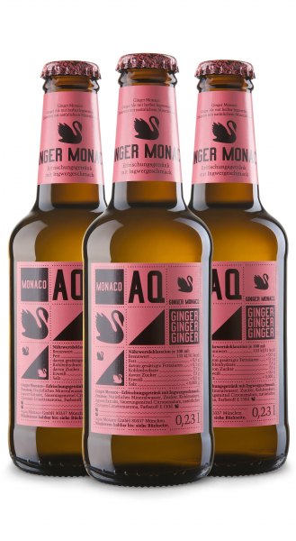 Ginger Monaco Ginger Ale (3 x 0,23 l)