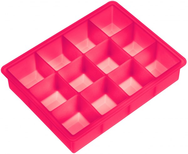 Lurch Eiswürfelbereiter 12 Würfel à 4 x 4 cm fuchsia