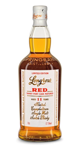 Longrow Red 11 Jahre Tawny Port Cask Matured Campbeltown Single Malt Whisky 2022