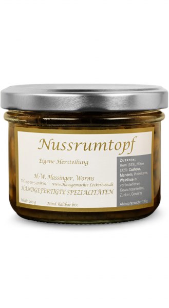 Hassinger Nussrumtopf