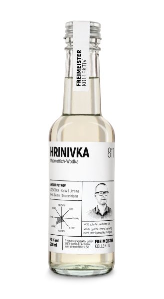 Freimeisterkollektiv Hrinivka Meerrettich-Wodka