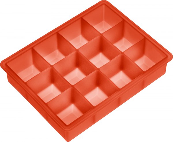 Lurch Eiswürfelbereiter 12 Würfel à 4 x 4 cm kürbis