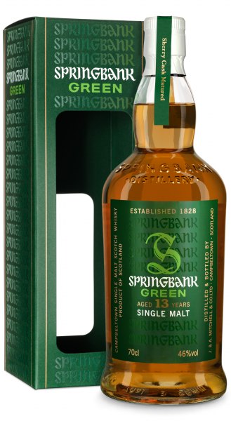 Springbank Green 13 Jahre Campbeltown Single Malt Whisky Limited Edition