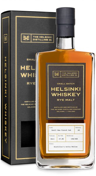 Helsinki Rye Malt Whiskey #3 Distiller's Extra Mellow Small New French Oak Cask