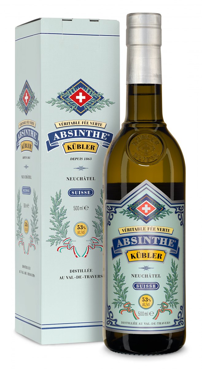 Kübler Absinthe 0,5 l günstig kaufen | Dr. Kochan Schnapskultur