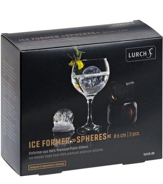 Lurch Ice Former Spheres Eisball 6 cm Durchmesser 2 Stück