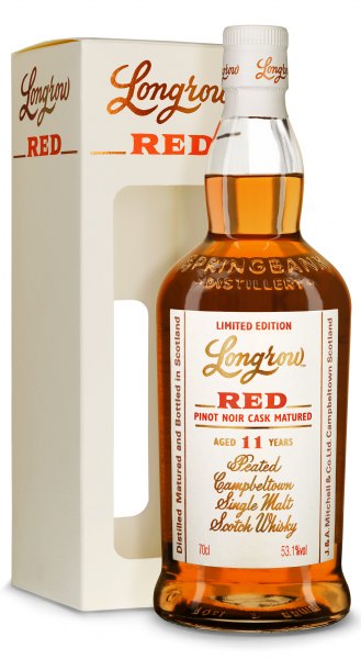 Longrow Red 11 Jahre Pinot Noir Cask Matured Campbeltown Single Malt Whisky 2019