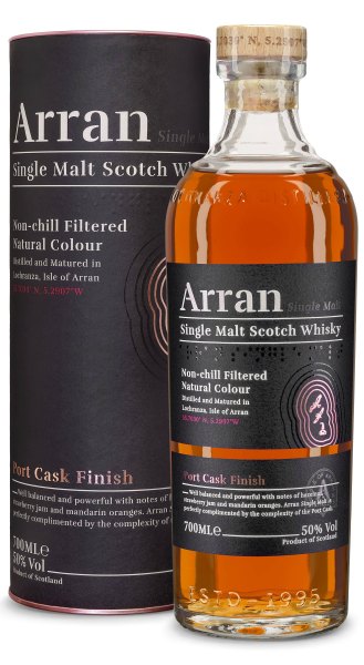 Arran Port Cask Finish Single Malt Whisky
