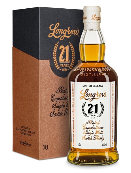 Longrow 21 Jahre Peated Campbeltown Single Malt Whisky 2023