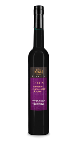 Dwersteg Cassis Schwarzer Johannisbeer-Liqueur (Bio)