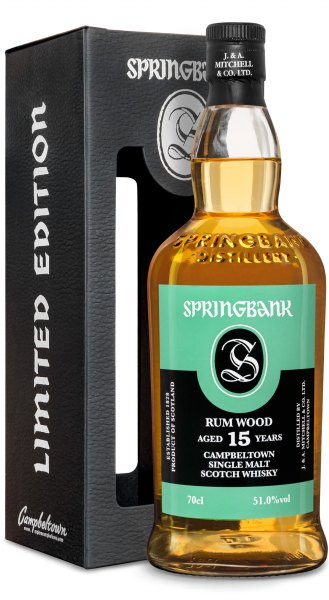 Springbank 15 Jahre Rum Wood Campbeltown Single Malt Whisky