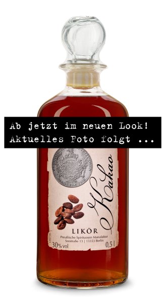 Kakao-Likör Preußische Spirituosen Manufaktur