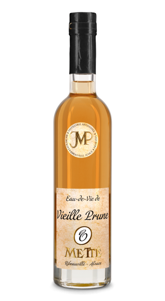 Metté Eau-de-Vie de Vieille Prune Zwetschgenbrand fassgelagert