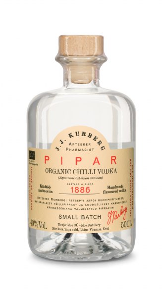 J. J. Kurberg Pipar Chili Flavored Vodka (Bio)